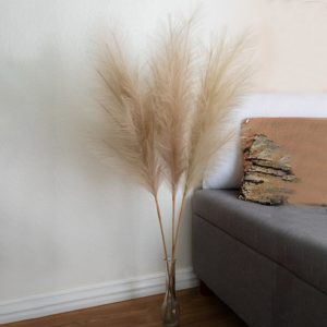 122CM Wedding Pampas Grass Decor Plume Grass